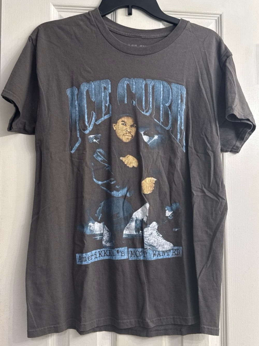 Ice Cube Graphic Tee - Men's Black Short Sleeve Shirt size M